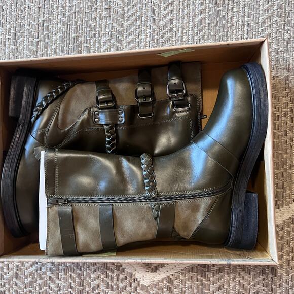 Free People Billie Buckle Boot Sz 8 - Picture 5 of 9